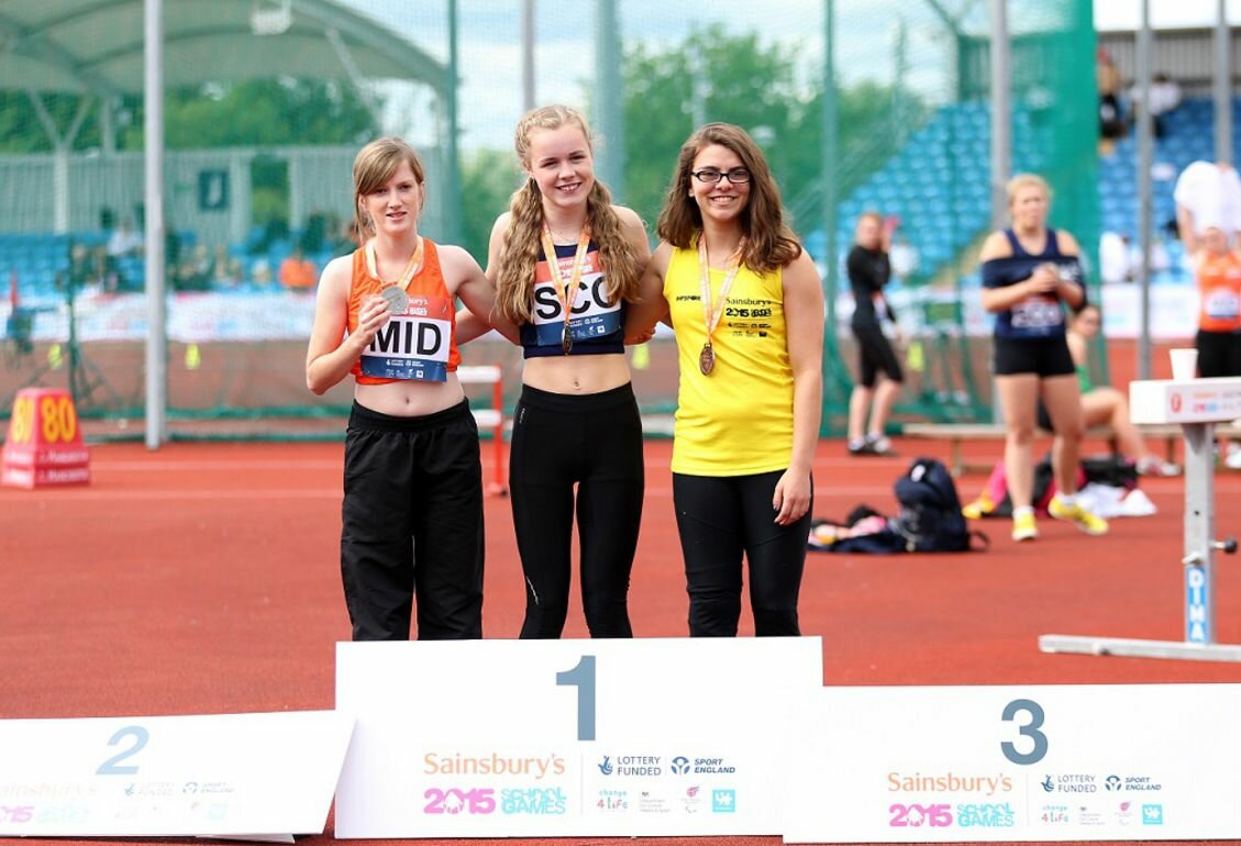 Records broken and international stars return on day two of Sainsbury's 2015 School Games